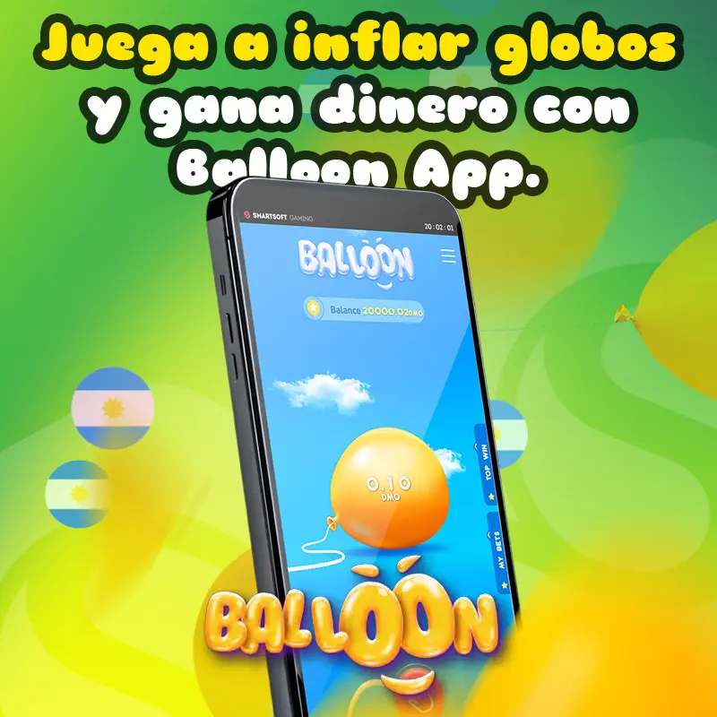 Gana con Balloon casino Argentina hoy. 